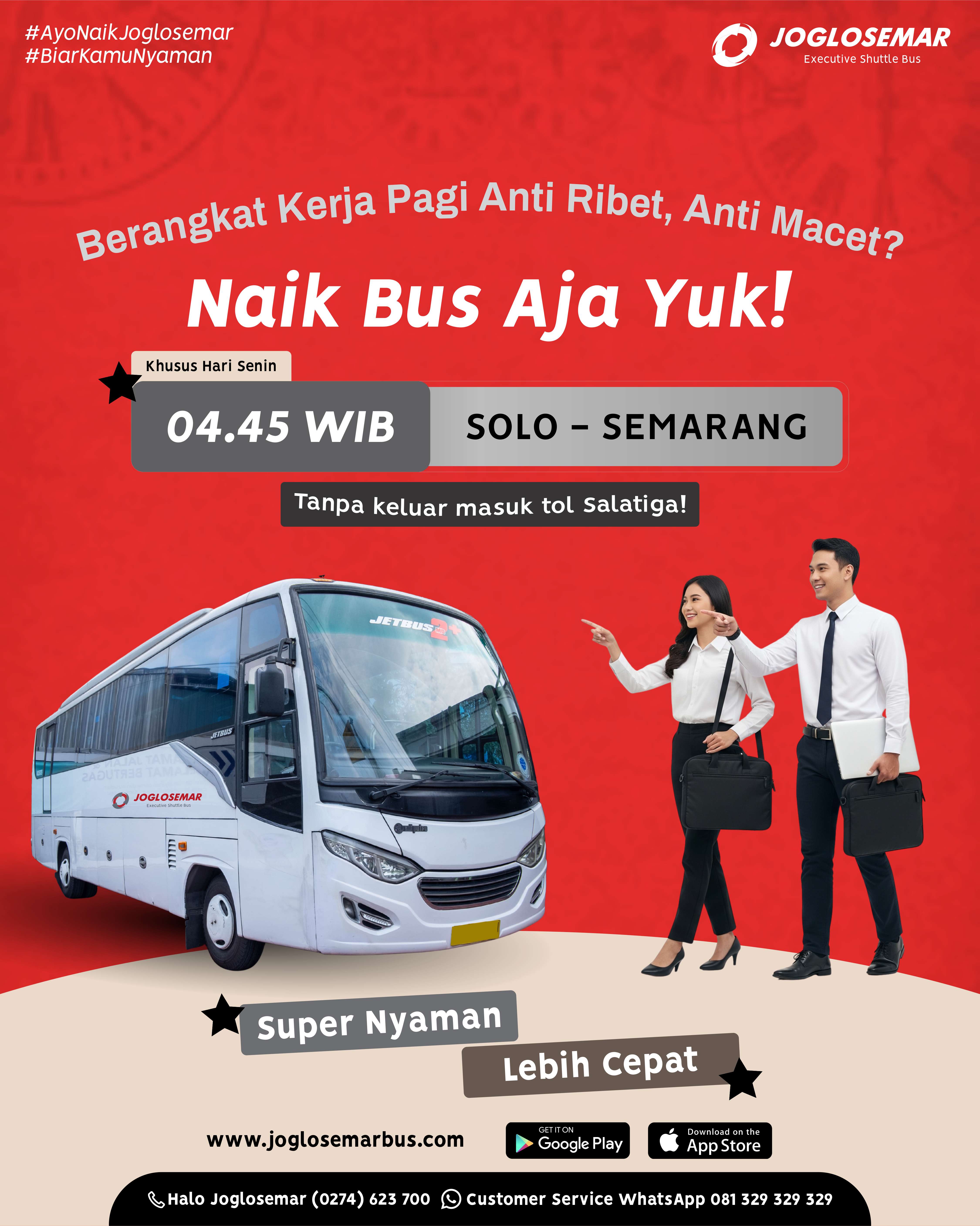 bus solo semarang pagi