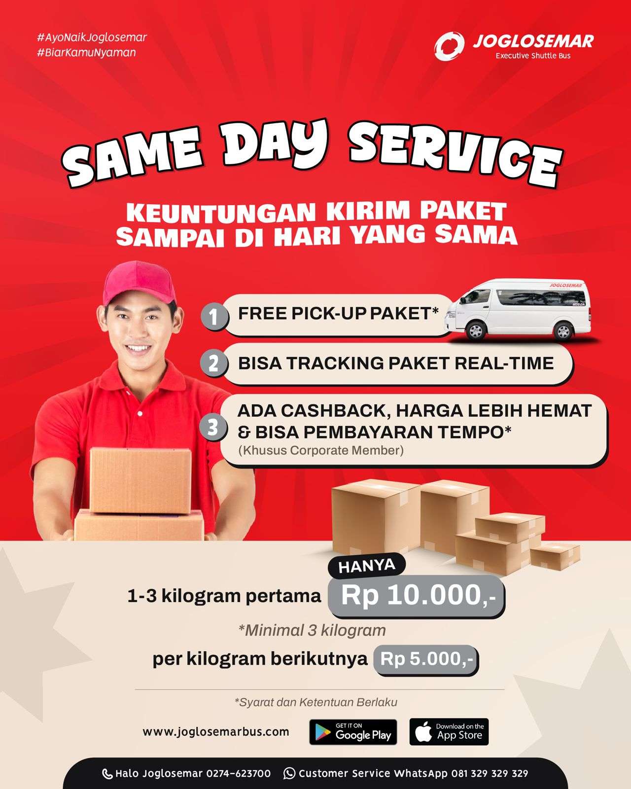 Simak Cara Tracking Shuttle Joglosemar Lebih Mudah Ini! titip kirim paket sehari sampai