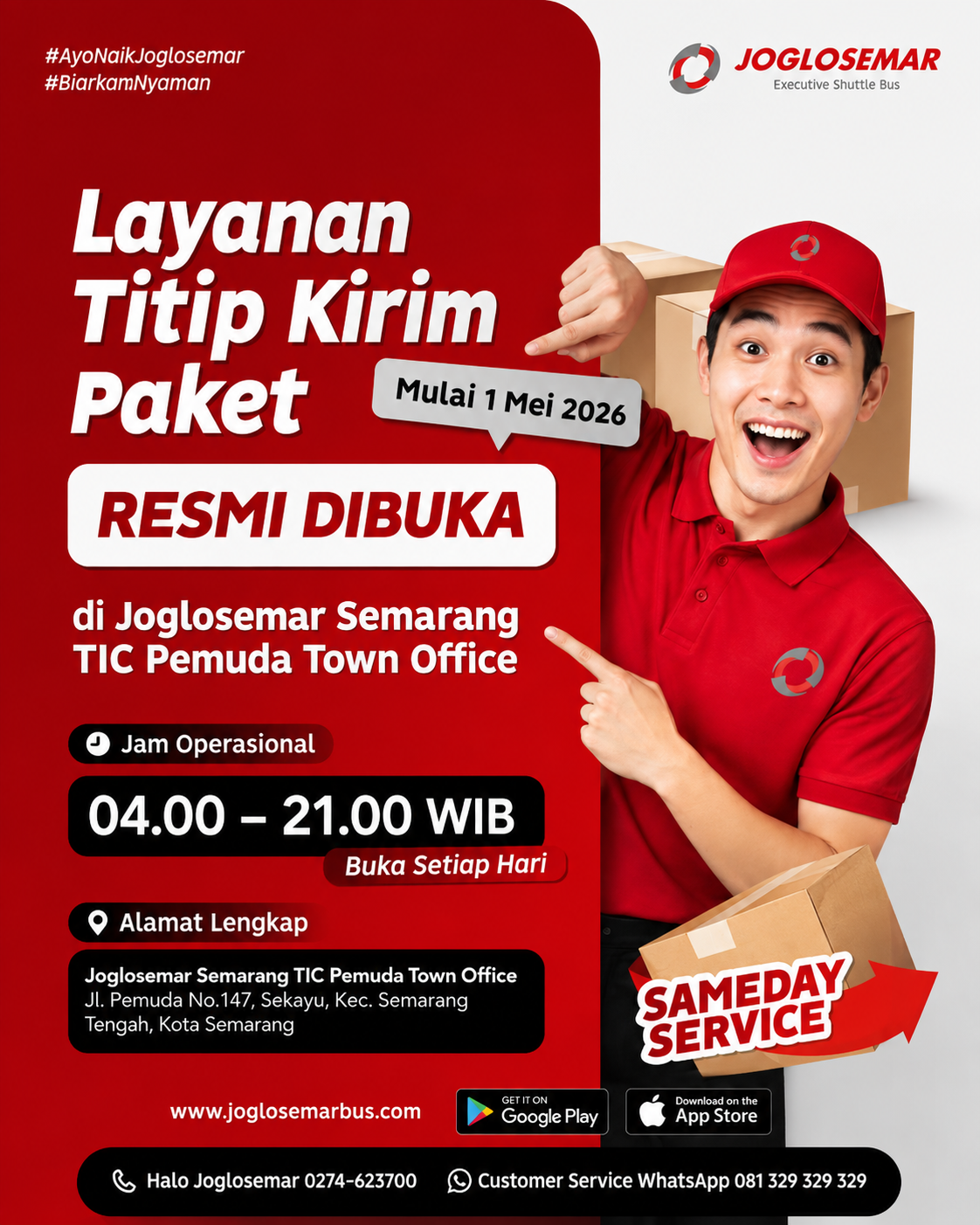 Free Feeder Service Joglosemar